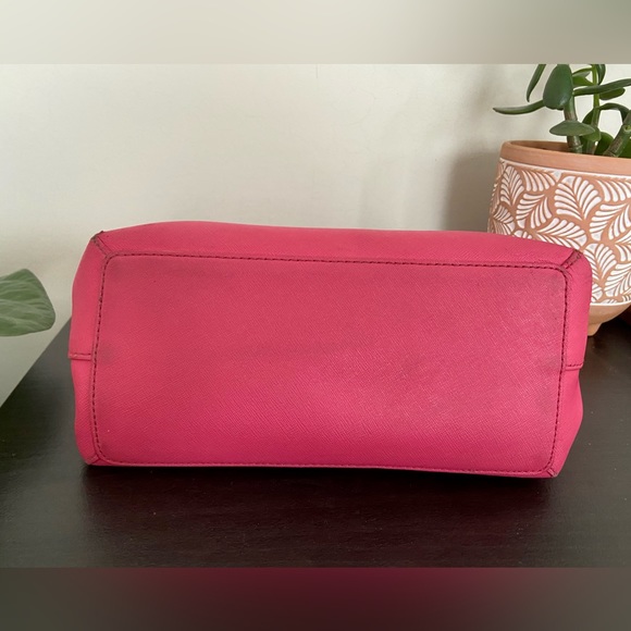 Hot pink Kate Spade bag with bow - Picture 4 of 5